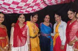 Kathak presentation by " Svadha group" in a cultural program organised by " Chandigarh Tourism department" 20.11.2022