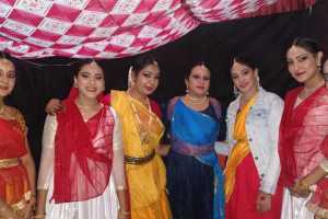 Kathak presentation by " Svadha group" in a cultural program organised by " Chandigarh Tourism department" 20.11.2022