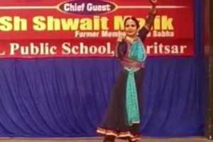 Performed in ' Nrityanjali" , cultural program organised in Amritsar. 18.04.2022